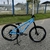 Bicicleta Alumínio Aro 26 GIOS FRX EVO, 8 velocidades Shimano, Suspensão GTA, Freio Hidraulico, Quadro 13, Cubo Cassete Barulhento Freeride - Azul Claro com Azul Marinho