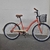 Bicicleta Alumínio aro 26 ECOS SLIM Quadro 16, Freio V-Brake, Selim 2 Molas - Salmão com Bege