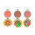 Blush Compacto Ursinhos Carinhosos Dalla- Box 30 unidades - comprar online