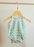 Body Alcinha em Cotton - Floral Verde