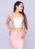 CROPTOP CINDERELLA CON HEBILLAS AJUSTABLES