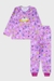 Pijama Longo Infantil, Space, Menina, 4A, Elian