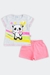 Conjunto Bebê, Blusa e short, Panda, GB, Marlan