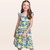 Vestido Infantil Estampado, Limonada, Fakini