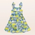 Vestido Infantil Estampado, Limonada, Fakini - loja online