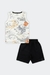 Conjunto Infantil Menino, bermuda e regata, Dino, Alakazoo! - comprar online