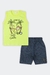 Conjunto Infantil, Regata e bermuda, Adventure, Fakini