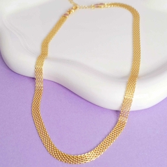 Colar choker malha