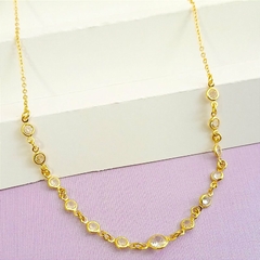 Colar choker cristal