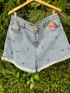 Short jeans flores