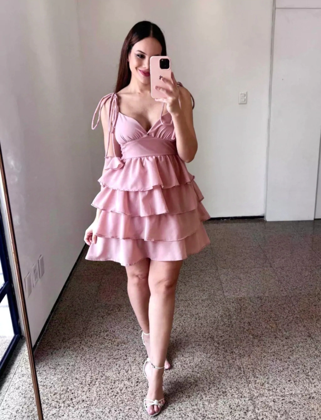 Vestido Babado