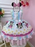 Vestido Infantil Minnie Colorido Florido Margaridas Luxo - comprar online