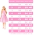 Vestido Infantil Barbie Rosa Xadrez Branco Com Laço na internet