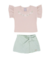 Conjunto Infantil Colorittá Blusa Cotton Estampa Flor - comprar online