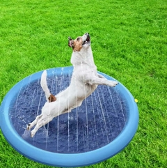 Chapoteadero con aspersor de agua, tapete acuático para mascotas - comprar en línea