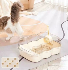 Arenero Para Gatos Forma rectangular Con Palita Incluida - tienda en línea