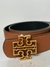 Cinturón Tory Burch para dama reversible marron y negro S y M en internet