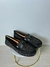 Mocasines coach para dama negro holograma detalles en piel