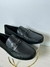 Mocasines coach color negro con herraje en color plata - comprar en línea