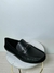 Mocasines coach color negro con herraje en color plata en internet