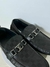 Mocasines Louis Vuitton para caballero negro cuadrillé con logo - comprar en línea