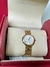 Reloj Ferragamo dorado para dama preloved en internet