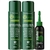 Kit Shampoo 300ml + Condicionador 300ml 12 Ervas Tonificante + Tônico Alumã