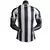 Camisa Newcastle Home 23/24 Jogador Castore Masculina - Preto e Branco - comprar online