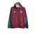 Jaqueta Corta-Vento Fluminense 23/24 Masculino Umbro- Vermelho e Verde