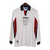 Camisa Retrô Seleção da Inglaterra I 1998 manga longa - Masculina Umbro - Branca com detalhes em azul e vermelho