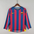 Camisa Retrô Barcelona I 2005/2006 manga longa - Nike Masculina - Vermelha e azul