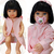 Boneca Tipo Reborn Liliboo Kids 1.3 100% silicone Preto - loja online