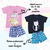 KIT 6 PEÇAS INFANTIL MENINA PREMIUM - loja online