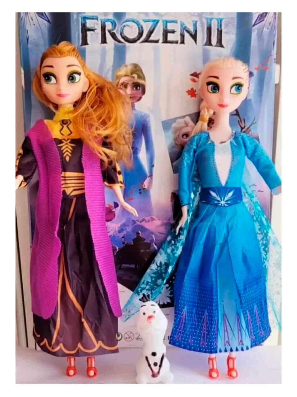 Muñeca Frozen Ana Elsa Cantan Libre Soy En Español 30 Cm!.