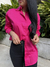 Camisa Fucsia Oversized - CHARM