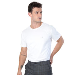 Camiseta Premium Algodão Egípcio Branco