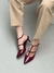 Scarpin Slingback London Cherry - comprar online