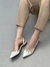 Sapatilha Slingback Silk Off White - comprar online