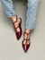 Sapatilha Slingback London Cherry na internet