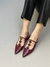 Sapatilha Slingback Nona Cherry