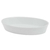 TRAVESSA PORCELANA OVAL BRANCA FERNET - comprar online