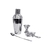 INOX KIT BAR C/COQUETELEIRA SHAKEIRA 600ML 4 PEÇAS QO SATYAM