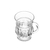 CANECA DE VIDRO PUMPKIN 160ML 220271 COLISEU - comprar online