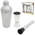 INOX KIT BAR COQUETELEIRA 500ML + COPO DOSE/SHOT DUPLO 30/60ML E SOCADOR CA12440 IMPORIENTE