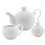 JG CAFE 3PCS BUTTERFLY PORCELANA ROJEMAC