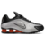 Shox R4 Cinza/Vermelho/preto