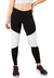 Calça Detalhes e Faixas Branco Legging Fitness Preto | REF: LC43 - comprar online