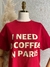 T-shirt Color Coffee Paris Petit Rosè