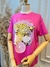 T-shirt Feminina Viscolycra Estampada Bubbaloo Rosa Petit Rosè