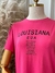 T-shirt Feminina Viscolycra Estampada Louisiana Rosa Petit Rosè - comprar online